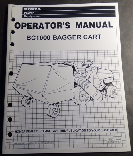 1998 honda bc1000 bagger - bagger, cart